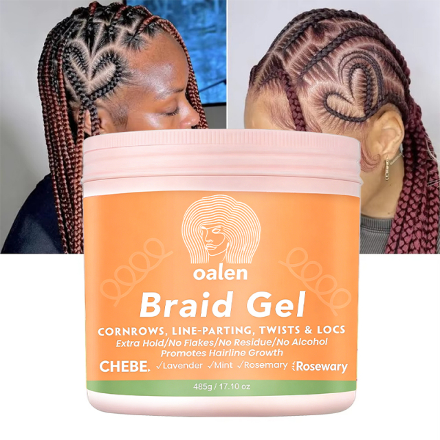 Luxfume Private Label 17.1oz Salon Size Repair Damage Strong Hold Chebe Conditioning Braid Gel,MY SHOP