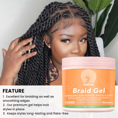Luxfume Private Label 17.1oz Salon Size Repair Damage Strong Hold Chebe Conditioning Braid Gel,MY SHOP