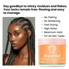 Luxfume Private Label 17.1oz Salon Size Repair Damage Strong Hold Chebe Conditioning Braid Gel,MY SHOP