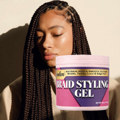 Luxfume New 16oz Private Label Salon Size Strong Hold Braid Gel,MY SHOP