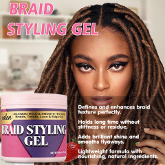 Luxfume New 16oz Private Label Salon Size Strong Hold Braid Gel,MY SHOP