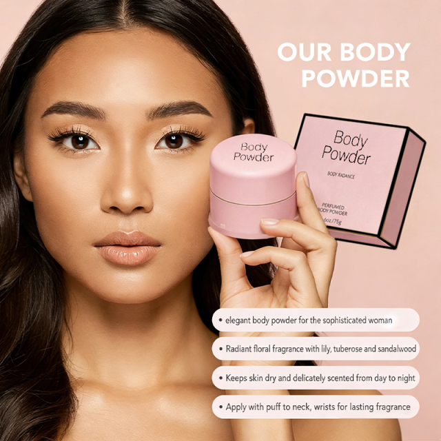 Private Label Body Powder Perfume,oalen cosmetics