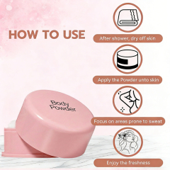 Private Label Body Powder Perfume,oalen cosmetics