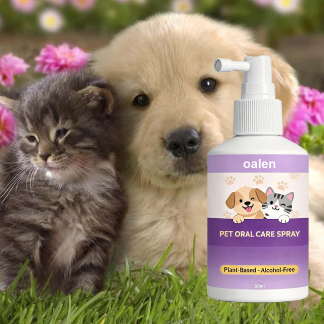 Luxfume Pet Dental Spray Natural Ingredients Extract Breath Freshener Freshen Breath and Aid in Daily Oral Hygiene for Pets,oalen cosmetics