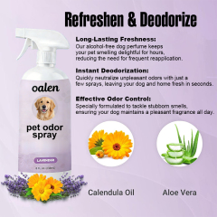 Luxfume Quick Dry Pet Odor Remover Spray Neutralizes Pet Scents on Skin Safe for Direct Use on Pets Their Environment,oalen cosmetics