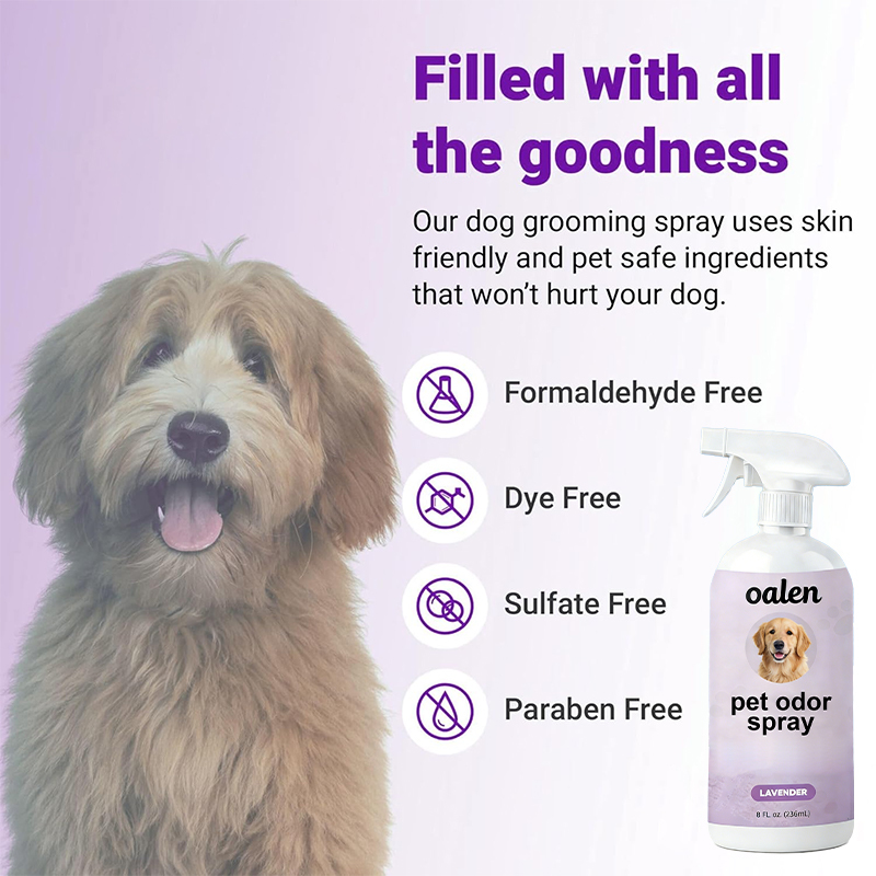 Luxfume Quick Dry Pet Odor Remover Spray Neutralizes Pet Scents on Skin Safe for Direct Use on Pets Their Environment,oalen cosmetics