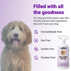 Luxfume Quick Dry Pet Odor Remover Spray Neutralizes Pet Scents on Skin Safe for Direct Use on Pets Their Environment,oalen cosmetics