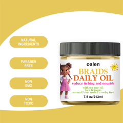 OEM Daily Moisturizer Nourishing Braid Oil for Children Organic Herbal Hair Care Texturizing Rinse-Off for Natural Hairstyles,MY SHOP