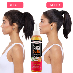 Private Label Styling Spritz Fast Dry Hair Spray Extra Hold Maximum Hold Finishing Spritz Adds Shine Nourishes No Build-up,oalen cosmetics
