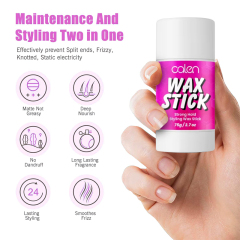 Durable Long Lasting pink Hair Wax Stick Wax Stick for Hair 2.7 oz Suitable for Men and Women Magic Hair Stick,oalen cosmetics