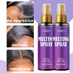 Oalen Customized OEM 120ml Strong Hold Wig Water Proof Adhesive Hair Glue Lace Melting Spray,oalen cosmetics