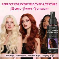 Private Label Leave-In Conditioner Spray for Wigs Lightweight Hydrating Conditioning Mist Controls Frizz Adds Shine Softness,MY SHOP