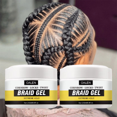 Private Label Extra Hold Non-Greasy Argan Oil Braid Gel Low MOQ Vendor Braiding Gel for Hair Organic Strong Hold,oalen cosmetics