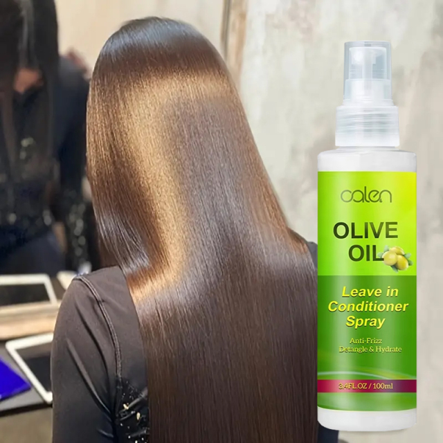 Private Label 100ml Natural Smooth Shine for Hair Repair Hair Leave in Conditioner Spray,MY SHOP