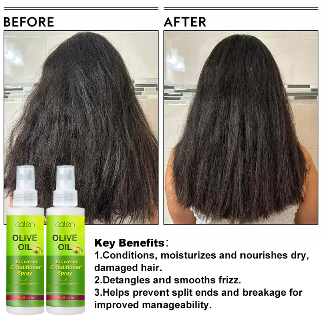 Private Label 100ml Natural Smooth Shine for Hair Repair Hair Leave in Conditioner Spray,MY SHOP
