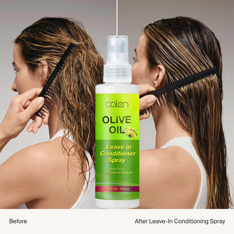 Private Label 100ml Natural Smooth Shine for Hair Repair Hair Leave in Conditioner Spray,MY SHOP