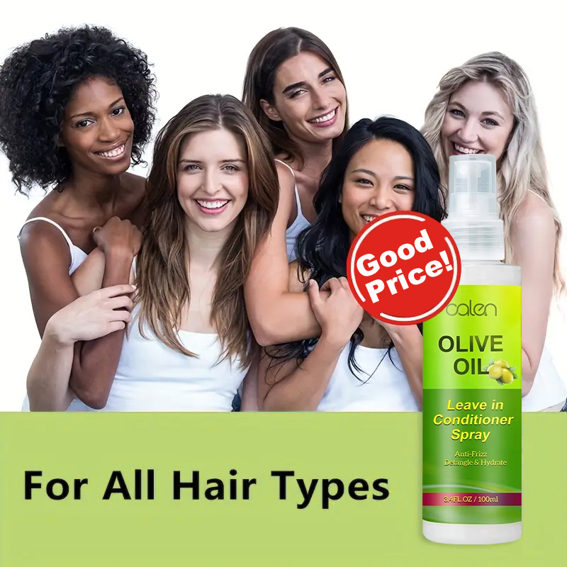 Private Label 100ml Natural Smooth Shine for Hair Repair Hair Leave in Conditioner Spray,MY SHOP