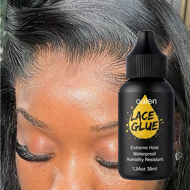 Private Label Wig Glue Black Lace Adhesive for Lace Front Wigs Waterproof Strong Hold for Invisible Hair Bonding,MY SHOP
