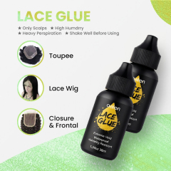 Private Label Wig Glue Black Lace Adhesive for Lace Front Wigs Waterproof Strong Hold for Invisible Hair Bonding,MY SHOP
