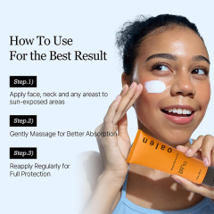 Private Label Anti Aging Sunscreen SPF 50 UVA/UVB Protection with Hydrating Ingredients for All Skin Types,oalen cosmetics