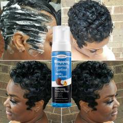 Private Label Foaming Curl Mousse Creates Soft Wraps Hair Mousse for Curly Hair Defines Curls Anti Frizz,MY SHOP