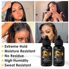 Private Label Invisible Wig Bonding Glue Black Lace Adhesive Water Oil-Resistant for Secure and Natural-Looking,MY SHOP