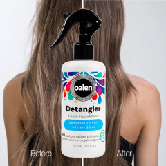 Private Label Detangler Leave-In Conditioner Spray Weightless Mist for Silky Tangle-Free Hair with Frizz Control Heat Protection,MY SHOP