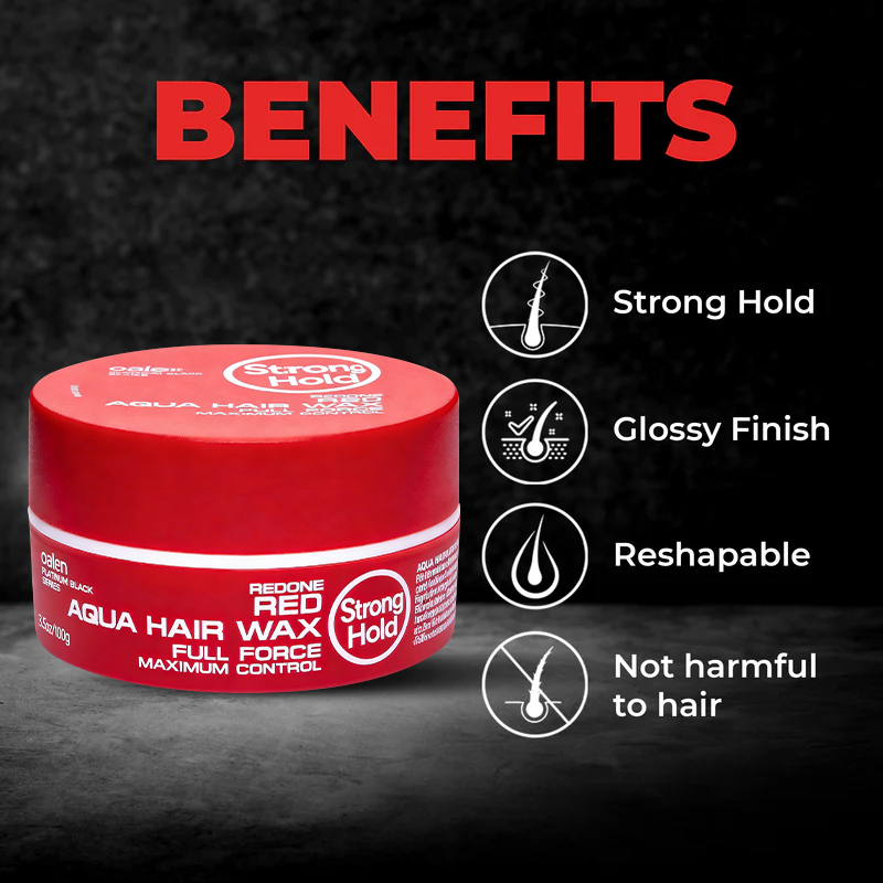 Private Label Hair Wax Lightweight Styling Wax for Flexible Hold Natural Shine Residue-Free Finish,oalen cosmetics