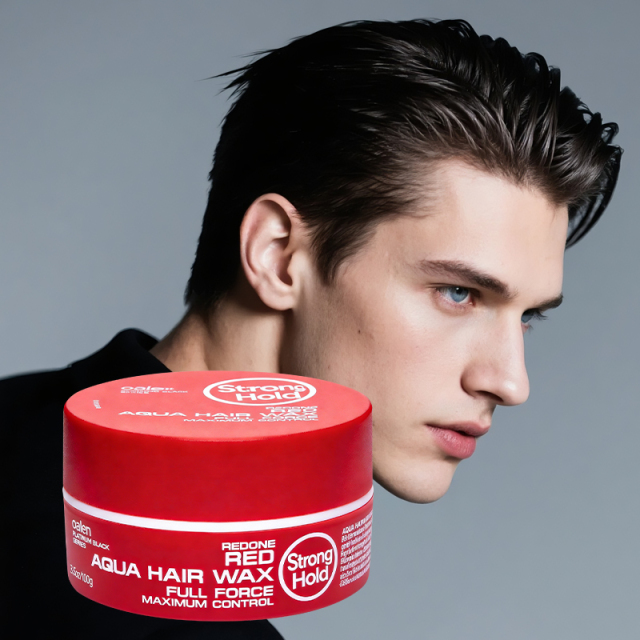 Private Label Hair Wax Lightweight Styling Wax for Flexible Hold Natural Shine Residue-Free Finish,oalen cosmetics