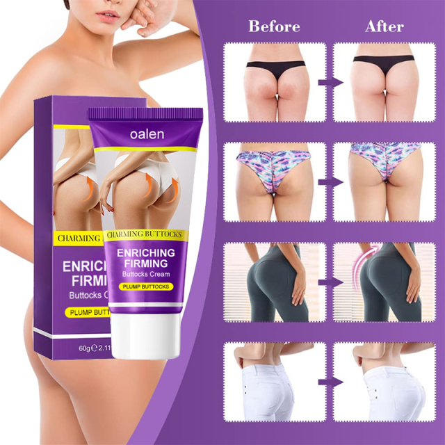 Private Label Butt Enhancement Firming Cream Helps to Improve the Appearance of Fullness and Firmness in the Buttocks,oalen cosmetics