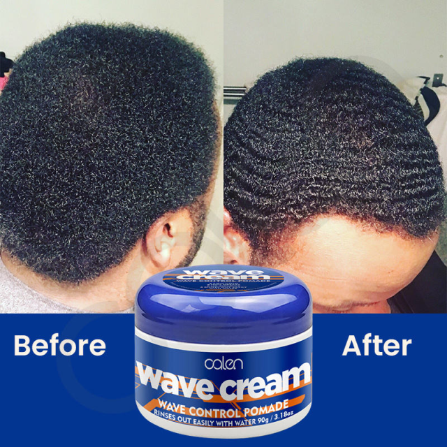 Private Label Strong Hold Hair Wave Pomade for Men Maximum Shine Waves Butter Styling Products,MY SHOP