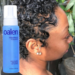 Luxfume Foaming Curl Lotion Creates Soft Wraps Hair Mousse for Curly Hair Defines Curls Anti Frizz,MY SHOP