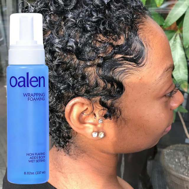 Luxfume Foaming Curl Lotion Creates Soft Wraps Hair Mousse for Curly Hair Defines Curls Anti Frizz,MY SHOP