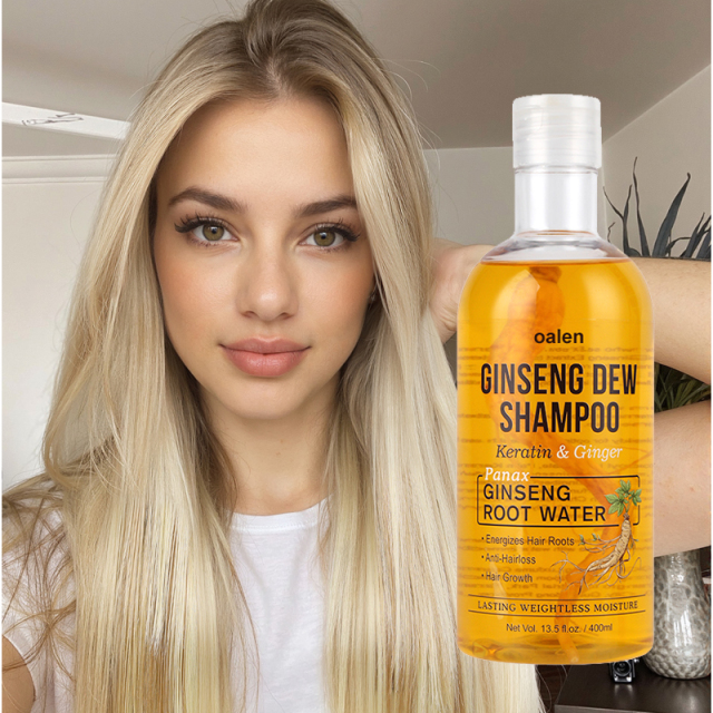 Private Label Ginseng Dew Shampoo Revitalize Your Scalp Strengthening Shampoo to Fortify Against Hair Loss Damage,MY SHOP