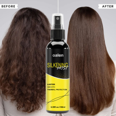 Luxfume Silkening Spray Smoothing Dry Damaged Hair Treatment Home Use Multi Benefit Hair Spray Heat Protection,oalen cosmetics