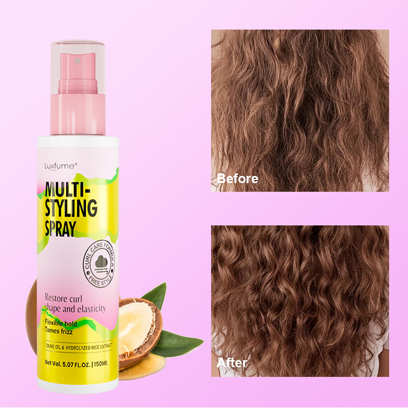 Luxfume Curl Activator Mousse, Volumizing Foam for African Curly Hair, Anti Frizz Curl Defining Hair Products,MY SHOP