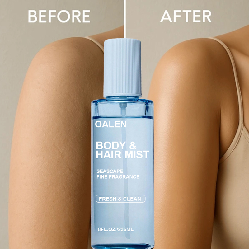 Luxfume Fresh and Clean Body Mist 236ML High Quality Fragrance Deodorant Body Spray with Natural Extracts for All Skin Types,oalen cosmetics