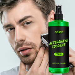 Luxfume Mens Aftershave Cologne Fresh 400ML Hydrating After Shave Lotion Calms Irritation Redness Sensitive Skin Beard Care,oalen cosmetics