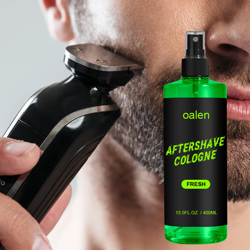 Luxfume Mens Aftershave Cologne Fresh 400ML Hydrating After Shave Lotion Calms Irritation Redness Sensitive Skin Beard Care,MY SHOP