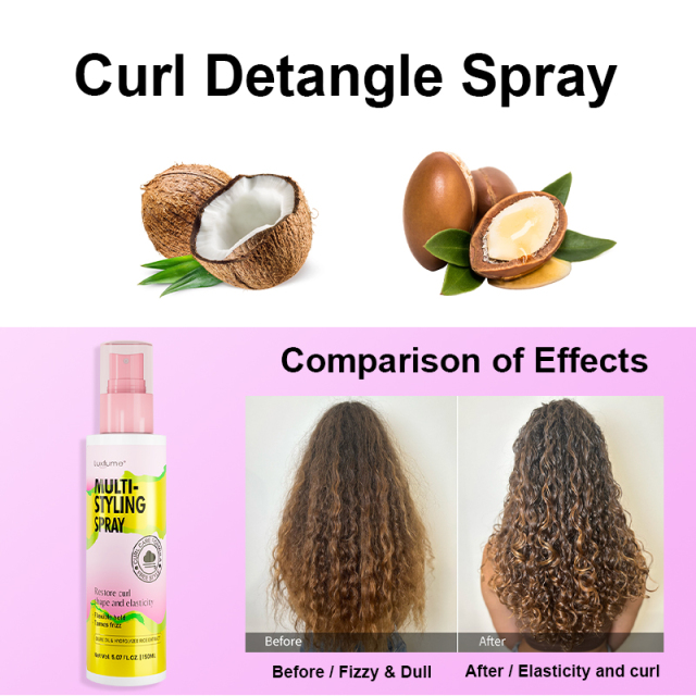 Luxfume Curl Activator Mousse, Volumizing Foam for African Curly Hair, Anti Frizz Curl Defining Hair,MY SHOP