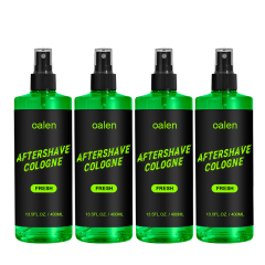 Luxfume Mens Aftershave Cologne Fresh 400ML Hydrating After Shave Lotion Calms Irritation Redness Sensitive Skin Beard Care,MY SHOP