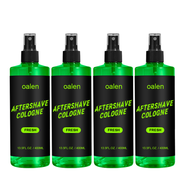 Luxfume Mens Aftershave Cologne Fresh 400ML Hydrating After Shave Lotion Calms Irritation Redness Sensitive Skin Beard Care,MY SHOP