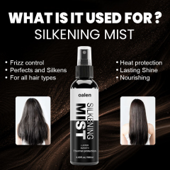 oalen Silkening Finishing High Shine Hair Spray Anti Frizz Color Safe Salon Quality Paraben Free Natural Ingredients,MY SHOP