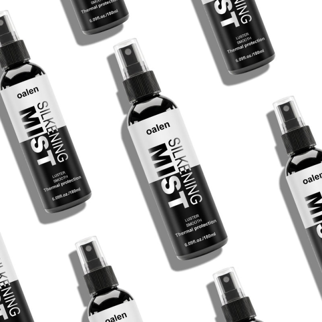 oalen Silkening Finishing High Shine Hair Spray Anti Frizz Color Safe Salon Quality Paraben Free Natural Ingredients,MY SHOP