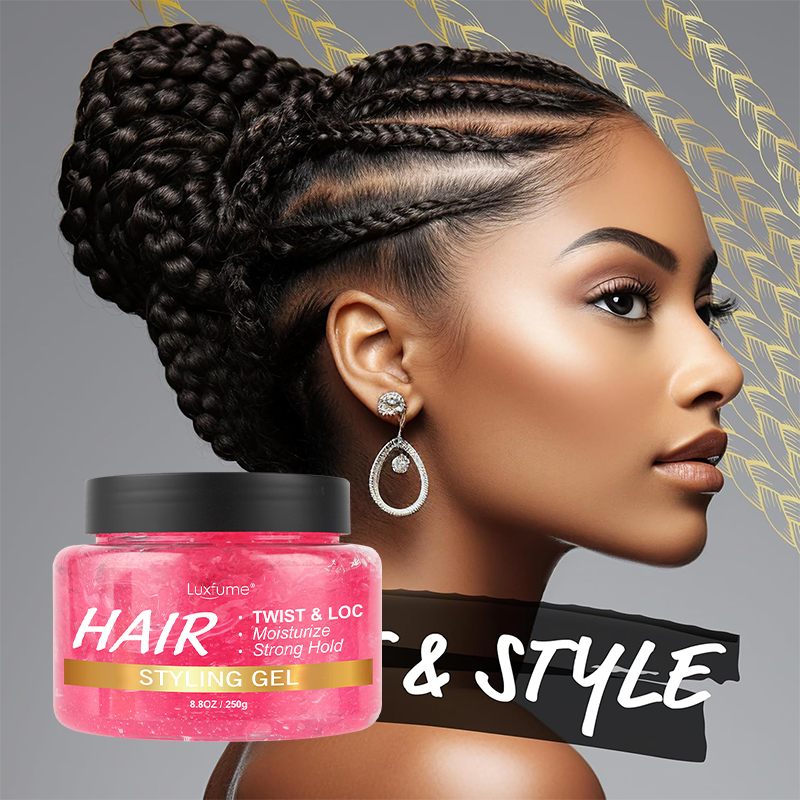 Private Labe Oalen Hair Styling Gel Long Lasting Extreme Hold Neat Braid Gel Non Flaking for Wigs,oalen cosmetics
