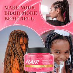 Private Labe Oalen Hair Styling Gel Long Lasting Extreme Hold Neat Braid Gel Non Flaking for Wigs,oalen cosmetics