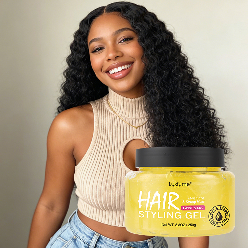 Private Labe Oalen 250g Twist Loc Hair Gel Luxfume Strong Hold Long Lasting Non Flaking Styling Gel Wholesale,oalen cosmetics
