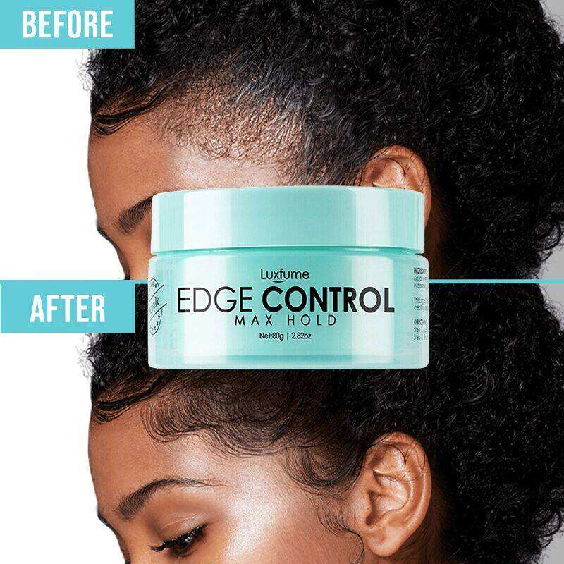 Organic Vegan Hair Styling Wax Alcohol-Free Cream for Braids Gel Twists Edges for Dry Hair and Edge Control,oalen cosmetics