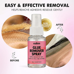 Private Label Invisible Clear Strong Hold Super Extra Hold Waterproof Adhesive Lace Glue for Home,oalen cosmetics