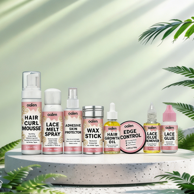 OEM/ODM Private Label Lace Glue Waterproof Strong Hold Private Label Glue Lace Adhesive Wig Installation Kits,oalen cosmetics
